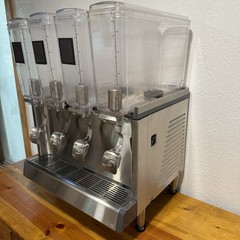 CRATHCO CS-4E/2D/3D-16 4-HEAD REFRIGERATED BEVERAGE DISPENSER 2.4 GAL. CLEAN!