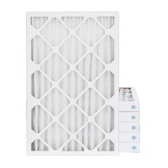 16x25x2 MERV 8 Pleated 2″ Inch AC Furnace Air Filters. Box of 6