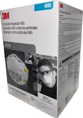 Genuine Brand New 3M 8210 N95 Particulate Respirator 20 Masks/Box Exp.2029