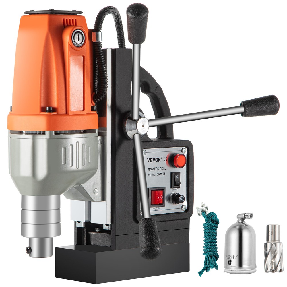 BRM35 Magnetic Drill Press Industruial Compact Pinion Guide 150mm Distance