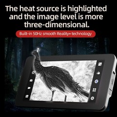 Thermal Imaging Night Vision, Super Resolution, 50Hz High Frame Rate