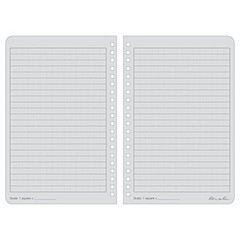 Hi Vis Green Waterproof Notebook 64 Pages Wire O Binding Outdoor Journal