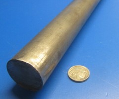 4140 Alloy CF Steel Rod Round Bar, 1 3/8″ Dia. x 2 Ft Length