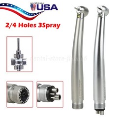 E-generator Dental LED with light High Speed Handpiece 4/2 holes YBM/YBB USA