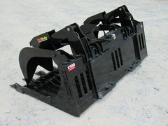 72″ Severe Duty Rock Grapple Bucket with Teeth Skid Steer Loader Attachment