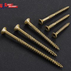#10 * 3″ Deck Screws, (137Pcs) 2 Lbs.Exterior Wood Screws, Rust Resistant Epoxy