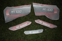 FITS BOBCAT MT100 Vinyl Decal Sticker Set 3M RESULTS SHOWN- NEW- FAST SHIPPING!