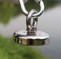 Large Fishing Magnets strong Neodymium super Rare Earth Magnet hooks 180-1380 Lb