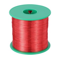 31 AWG Magnet Wire, 31 Gauge 16 oz Enameled Copper Wire, 155C(311F), Red,Green