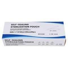 200-2000 3.5″ x 10″ Self-Sealing Sterilization Pouch Sterilizer Bag Autoclave