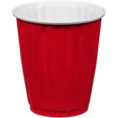 Kirkland Signature Chinet 18 oz Plastic Cup, Red, 240-count -FAST SHIPPING