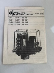 Electro Controls / Pressure Switch EP4 / 40bar, 240V AC 15 (6) A, 1/2″ Female