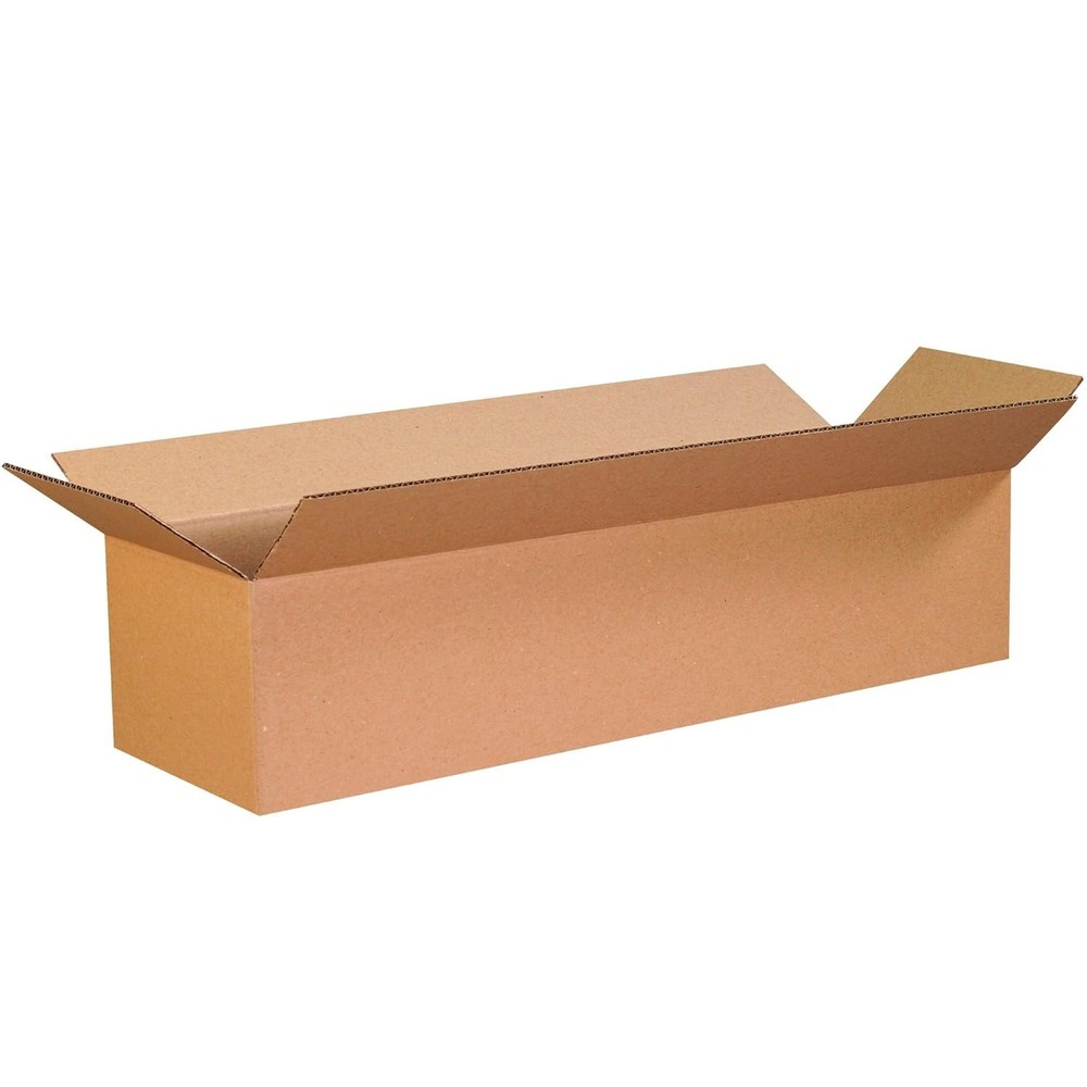 26x6x6 Long Corrugated Boxes, Long, 26L x 6W x 6H, Pack of 25 | Shipping, Packa