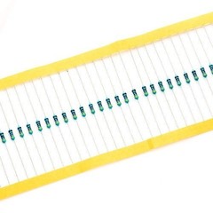 100pcs 1/4W 0.25W 430 Ohm 430R Metal Film Fixed Resistor 0.01 1 Tolerance