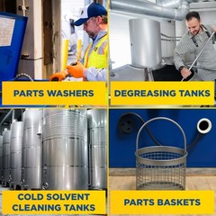 Zep Professional R19935 Parts Washer Solvent with Citrus, 5 Gallons