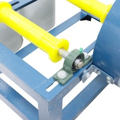 220V 550W Horizontal Drum Small Lab Ball Mill Enamel Grinding Glaze Quartz Sand