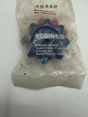 ROBINAIR Gauge Set Knobs with Screws Part# 40449, Manifold Handles RED & BLUE