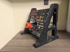 Operator DIN Rail Stand: Allen-Bradley, Siemens, Omron, Mitsubishi, Schneider