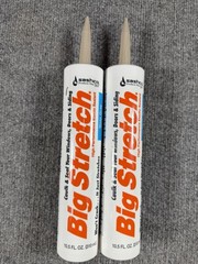 2 Sashco 10026 Big Stretch Caulk Slate Gray 10.5-ounce