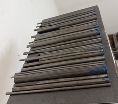 1144 Steel Round Bar Lot – Cold Drawn & Hot Rolled – 40 Pcs, 17.55 lbs