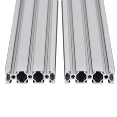 2060 V-Slot Aluminum Profile Extrusion 600-1500mm Linear Rail for CNC 3D Printer