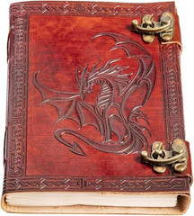 Handmade Leather Journal Diary – 5×7 Vintage Notebook, 200 Pages, B1G1 Combo Set