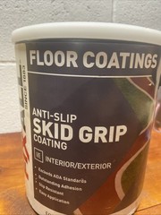 Fixall Skid Grip Anti Slip Floor Coating Interior Exterior Emerald Green 1Gallon