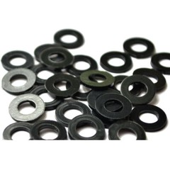 Black Plastic Nylon PA66 Flat Washers M2 M2.5 M3 M4 M5 M6 M8 M10 M12-M20