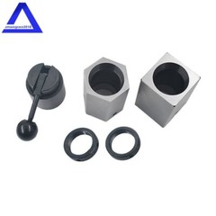 New 5C Collet Block Set Square Hex Rings & Collet Closer Holder Kit