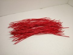 100x Pack 10cm 4inches Electronic Cable Wires 0.8mm Soldering Ready Bare End Lot