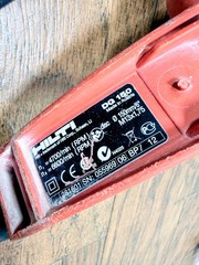 Hilti DG 150 + DPC 20 Diamond Concrete Grinding System Y239