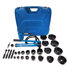 TEMCo 4″ HYDRAULIC KNOCKOUT PUNCH Electrical Conduit Hole Cutter Set KO Tool Kit