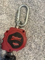 3M PROTECTA 3100414 REBEL 6′ Web Self Retracting Lifeline W/ Rebar Hook
