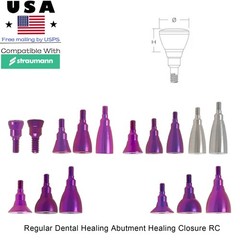 Dental Stage surgery Healing Abutment Cap Cover Screw Closure Fits ITI Straumann