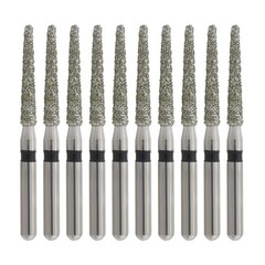 Dental Diamond FG Burs Round End Taper Cylinder Coarse High Speed Bur 850 856