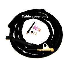 WeldingCity® Cable Cover Nylon 12′ (L) x 3″ (W) w/ Zipper TIG Welding Torch 9/17