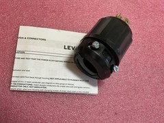 Leviton 2731-B 3-Pole 4-Wire Locking Plug, Nema L16-30, 30A 480V