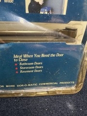 Dor-O-Matic Light Commercial Residential Door Closer SC R85H BROWN/BRONZE Sealed