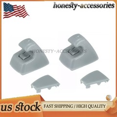 1Pair Gray Sunvisor Shade Support Clip For 2007-2014 Chevrolet Tahoe US