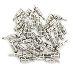 10Pcs NIBP Blood Pressure Cuff Female Connectors Single Tube Air Hose Connectors