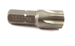 T55 Torx Tamper Resistant Security Insert Bit 1-1/4″ Long 5/16″ Hex Drive