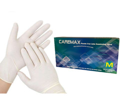 2000 Medium White Latex Powder Free Disposable Exam Gloves (20 Boxes of 100)
