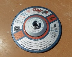 CGW 36260 FAST CUT 6X1/4″X5/8-11 GRINDING WHEEL 6 X 1/4″ x 5/8-11 – 1 EACH