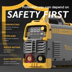 195A Stick Welder 110/220V Dual Voltage Digital Display IGBT Inverter MMA.