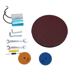 Open Box! Hand-push Cement Floor Grinding Machine 220V 0-5mm Working Depth 4KW