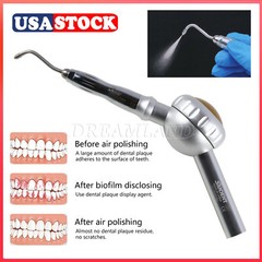SANDENT Air Flow Teeth Polishing Polisher Handpiece Hygiene Prophy Jet 2/4H US