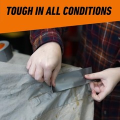 Gorilla 1.88 in x 10 yd Silver Duct Tape, Weather Resistant Heavy Duty Tape
