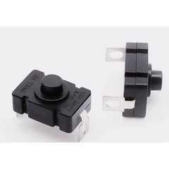 50/100/200x AC 250V 1.5A Latching On/Off Switch Self-Lock Push Button Switch US