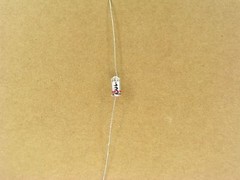 S00958A (5 Pc Lot) 100 pf 125 volt 125V +- 10 % axial polystyrene capacitor