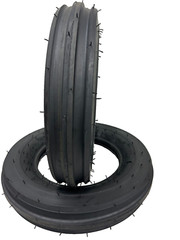 2-New 5.50-16 Tri-Rib 3 Rib Front Tractor Tire 6 PLY 5.50×16 Tubeless